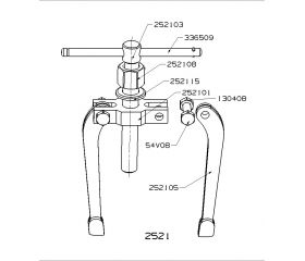 PUENTE EXTRACTOR MECÁNICO INTERIOR FORZA SERIE 2500